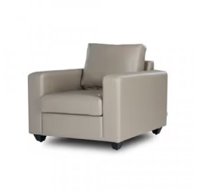 Napper Plus Sofa Cappuccino   - Single Seater by Wakefit